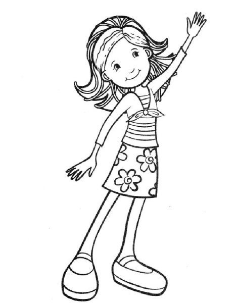 Раскраски для малышей девочек