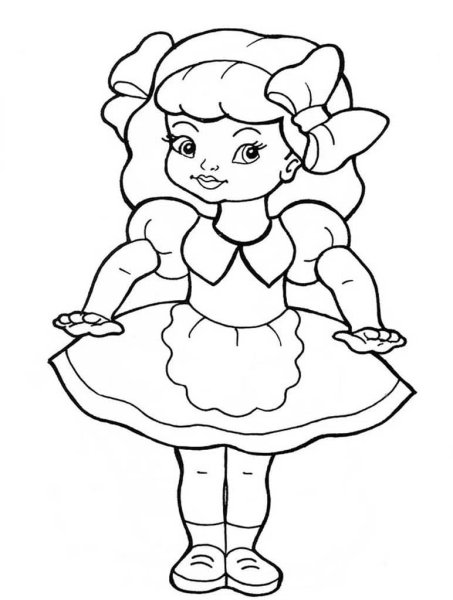 Раскраска для девочек