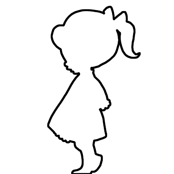 Человек раскраска для детей