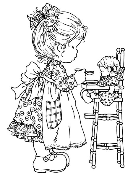 Трафареты для девочек