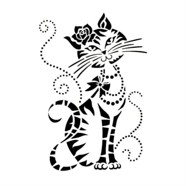 Красивые трафареты для декора