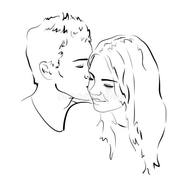 Рисунки влюбленных