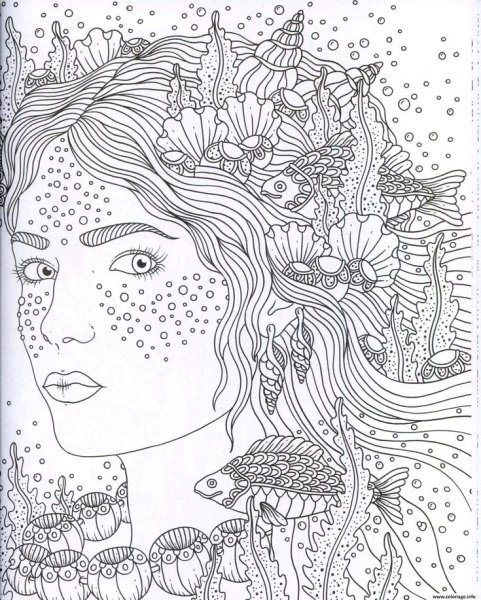 Раскраски цветы и птицы