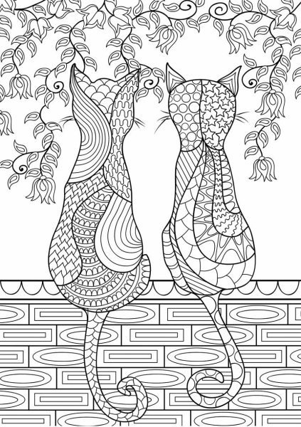 Раскраскиантистрес Совы