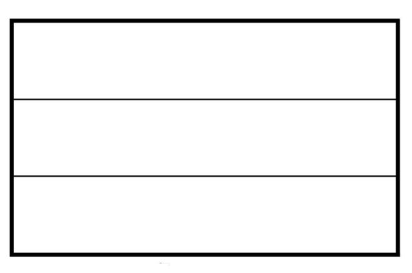 Российский флаг раскраска