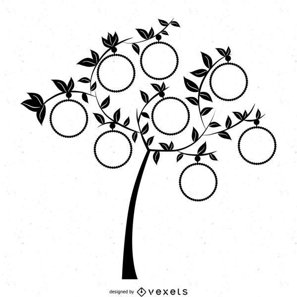 Генеалогическое дерево для раскрашивания