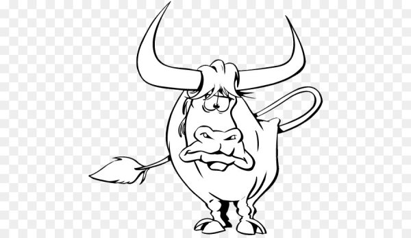 Смешной бык