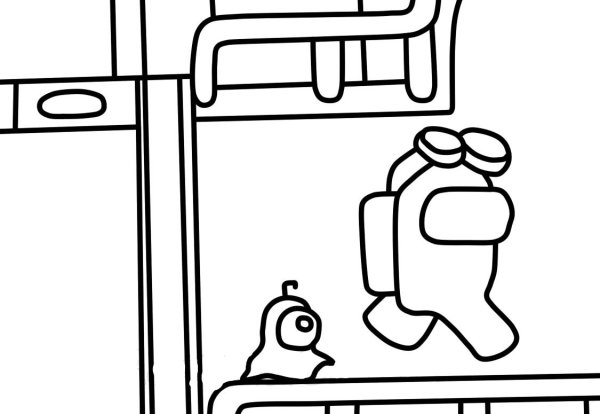 Амонгасы раскраска