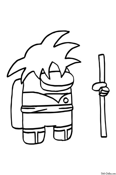 Раскраски амонг АС скины