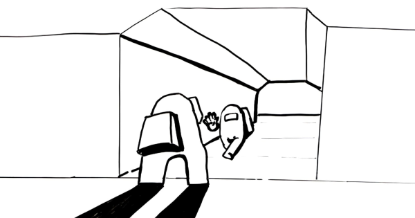 Раскраски амонг АС предатель