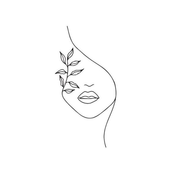 Очертание лица