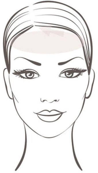 Эскиз женской головы