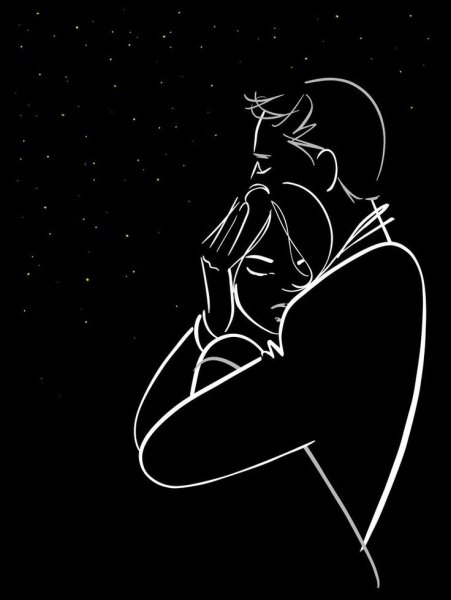 Рисунки для влюбленных карандашом