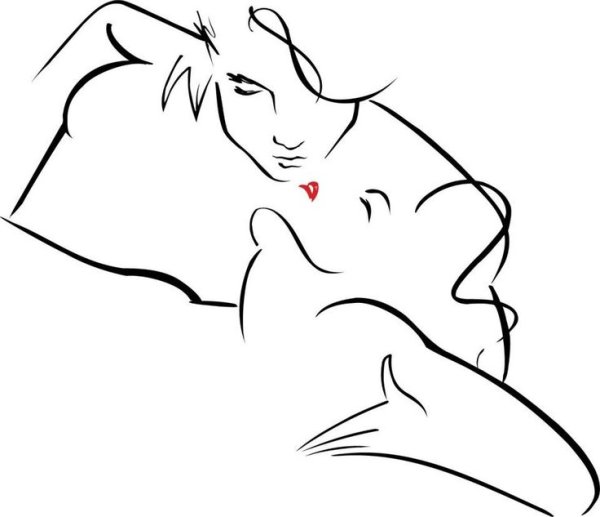 Рисунки для срисовки контурные