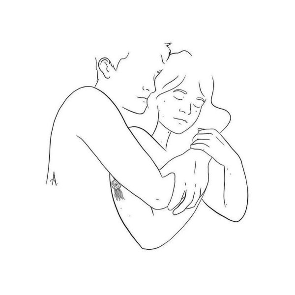 Рисунки влюбленных