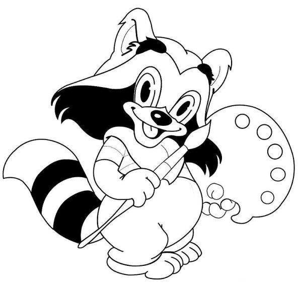 Смешные раскраски для детей