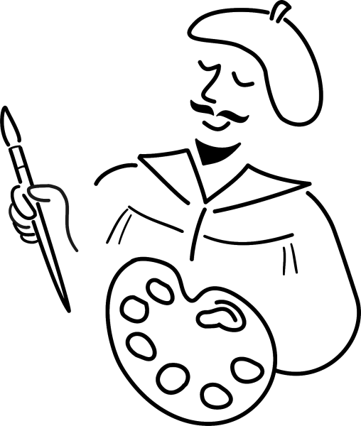 Трафареты для художников