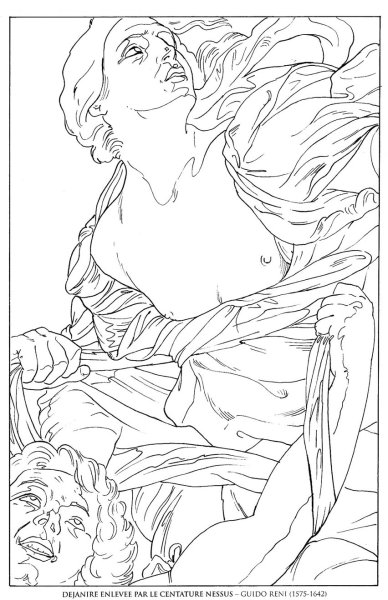 Раскраска по картинам художников