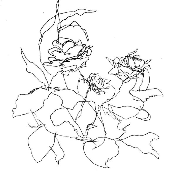 Контурная техника рисования