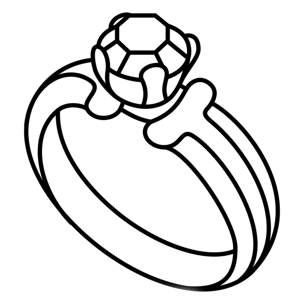 Перстень раскраска