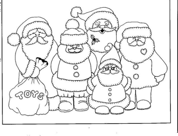 Ветка елки с игрушками раскраска