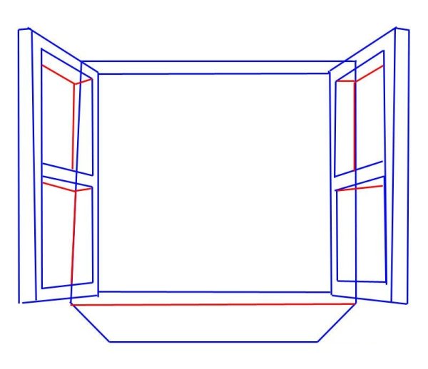 Окно контур