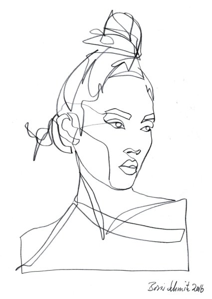 Портрет одной линией