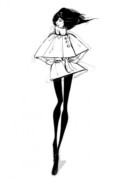 Фэшн иллюстрация