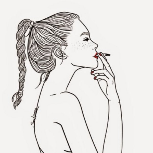 Рисунки девушек