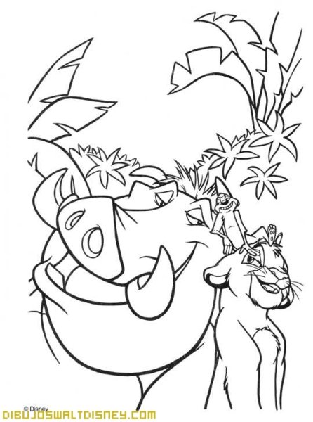 Король Лев Тимон и Пумба