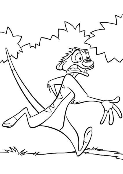 Тимон и Пумба рисунок