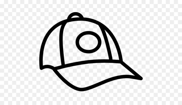 Кепка вектор контур