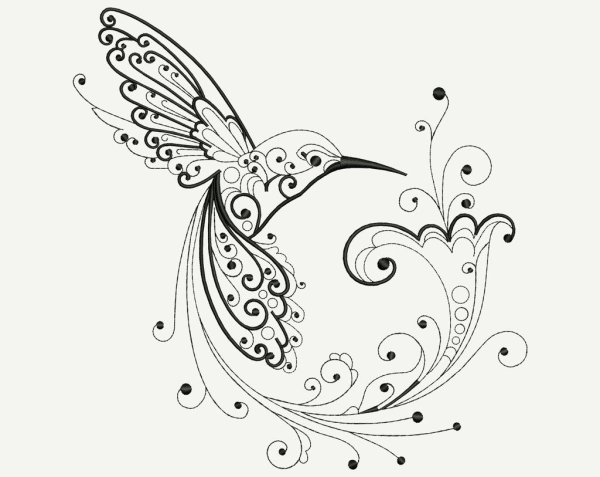 Тату Колибри