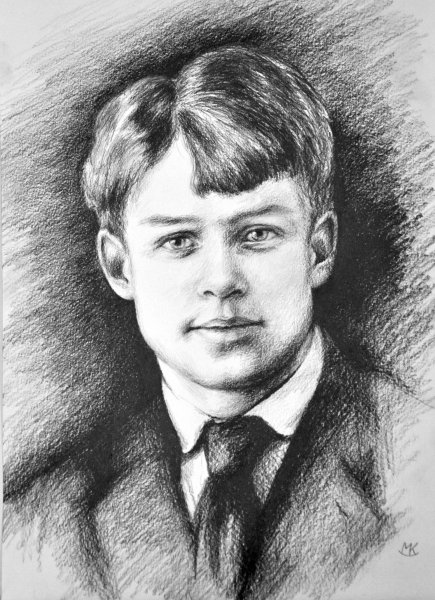Есенин портрет поэта