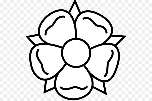 Раскраска цветочек