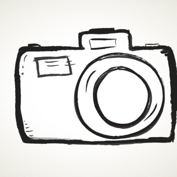 Контур фотоаппарата для логотипа