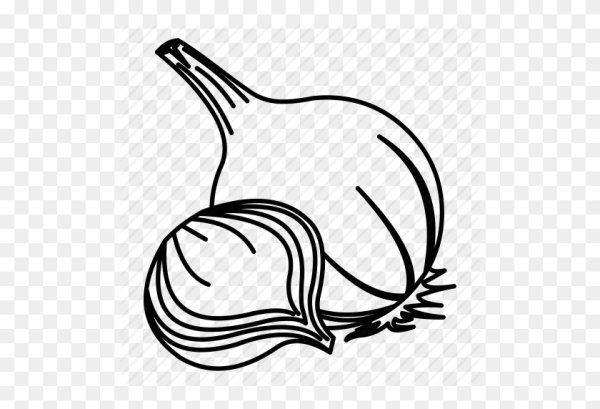 Чеснок раскраска