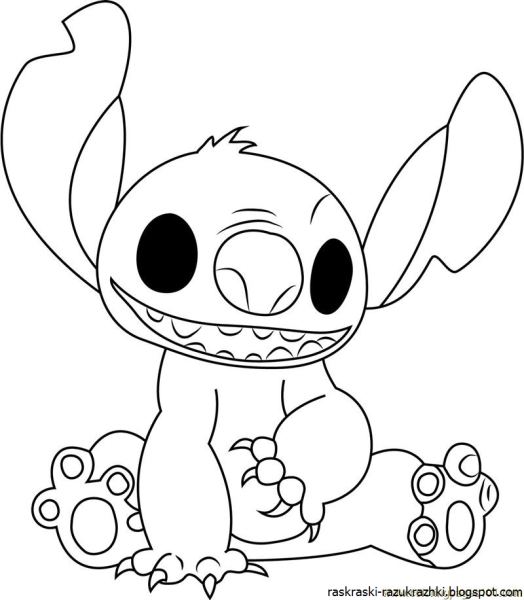 Распечатка Стича