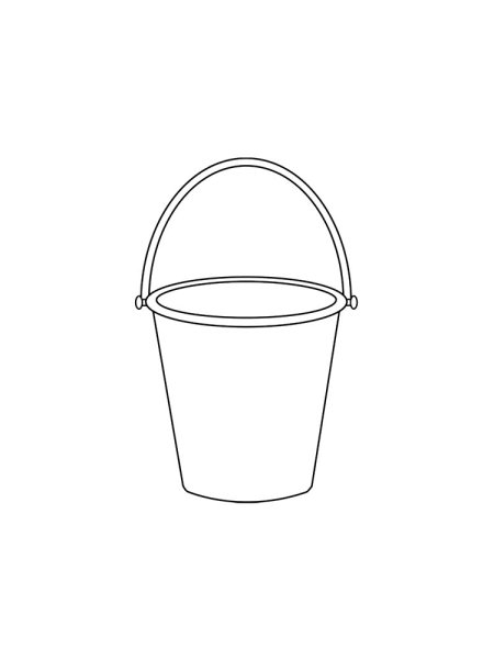 Ведро для раскрашивания