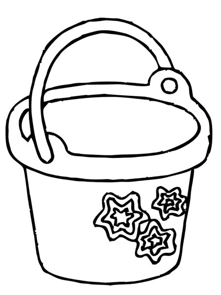 Ведро нарисованное