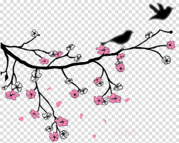 Красивая ветка рисунок