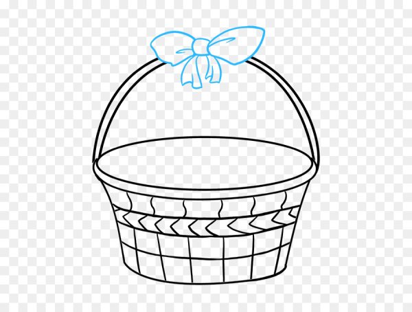 Корзинка раскраска
