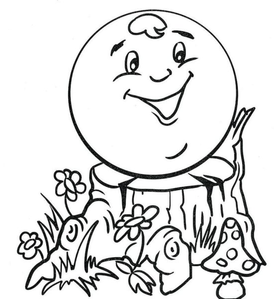 Сказки-раскраски. Колобок