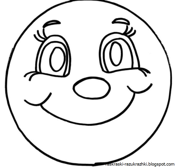 Раскраска "Колобок"