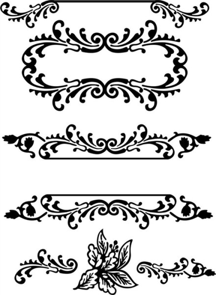 Вензеля для украшения