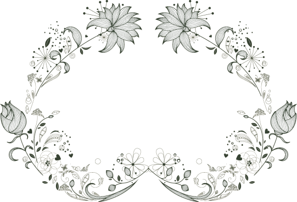 Ажурная рамка