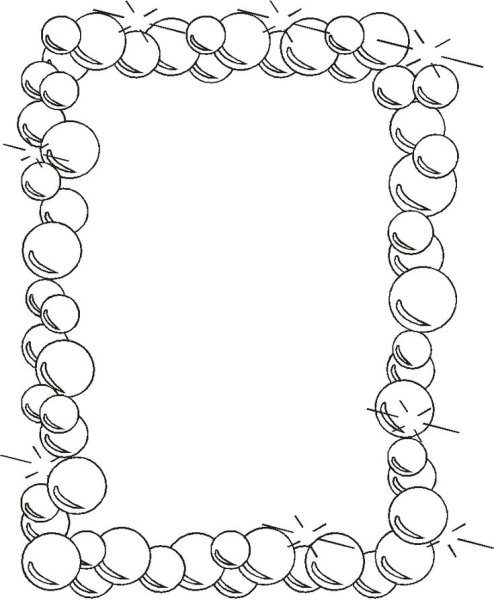 Красивая рамочка рисунок