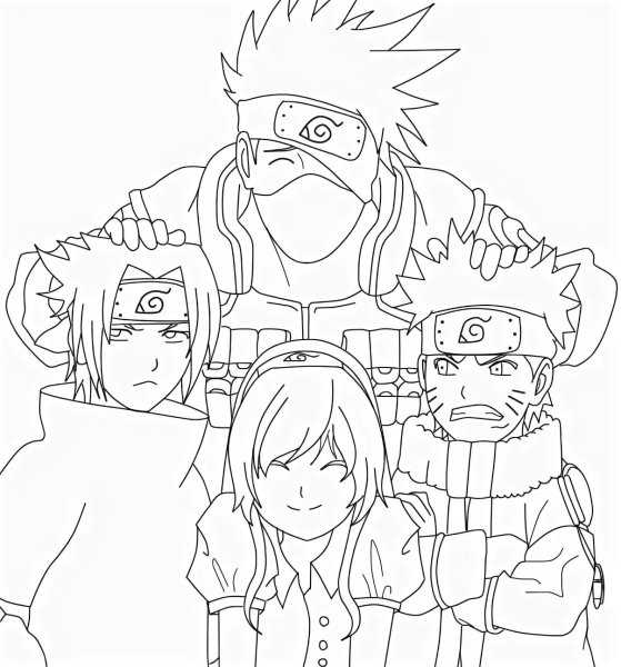 Наруто Какаши лайнарт