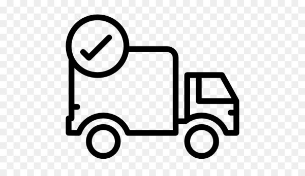 Логистика машинка значок