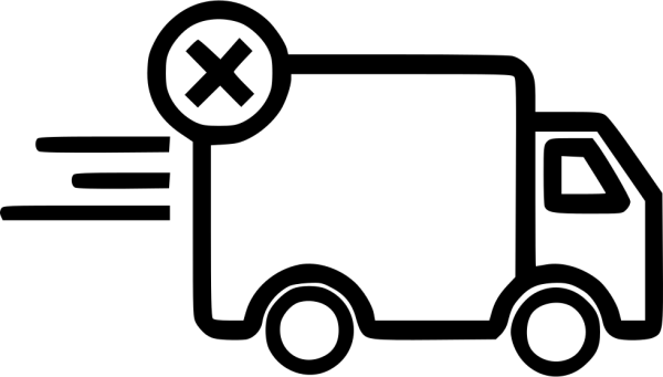 Значок доставка на прозрачном фоне